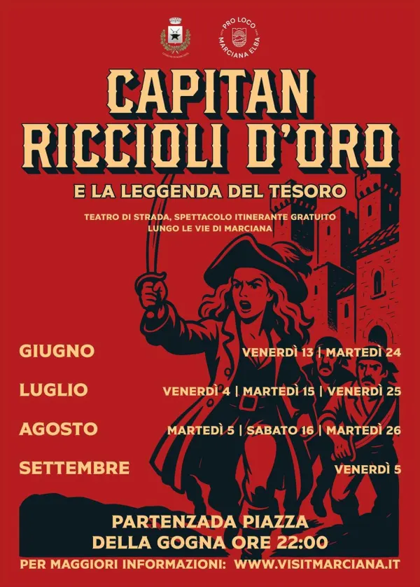 Capitan Riccioli d’oro e la leggenda del tesoro
