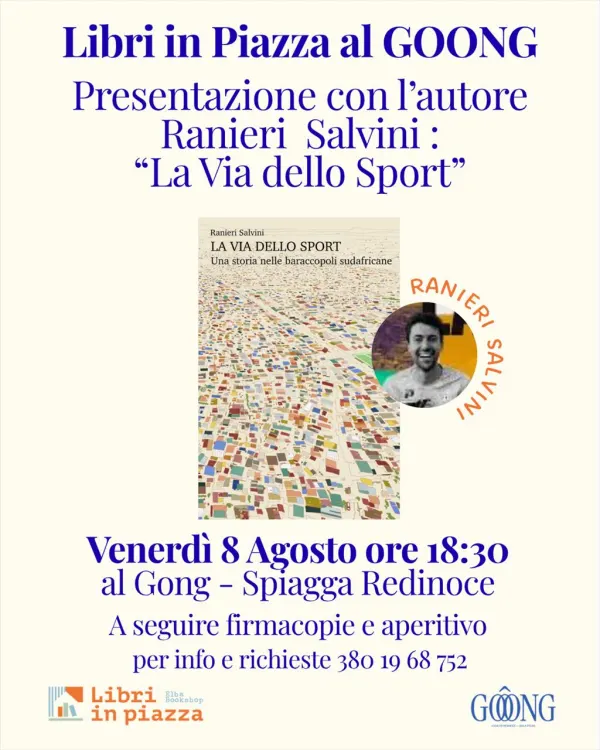 Presentazione libro "La Via dello Sport" con l'autore Ranieri Salvini