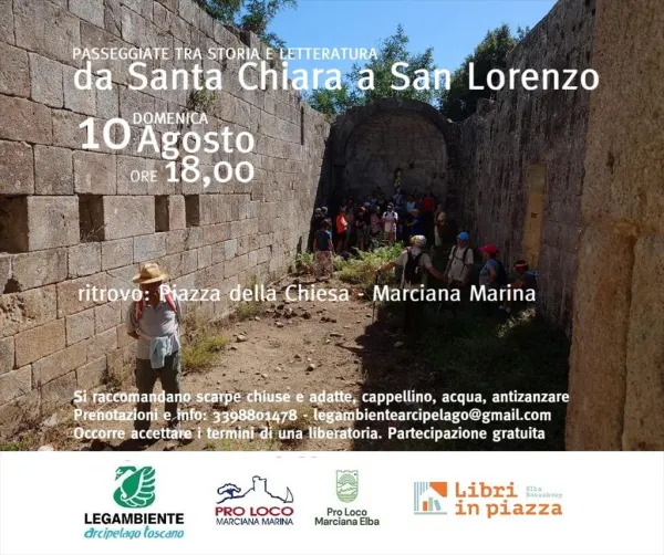 Passeggiata tra storia e letteratura da Santa Chiara a San Lorenzo
