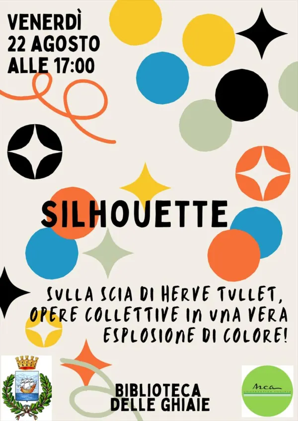 Silhouette: sulla scia di Hervé Tullet, laboratorio d'arte collettiva alla ricerca dei nostri colori
