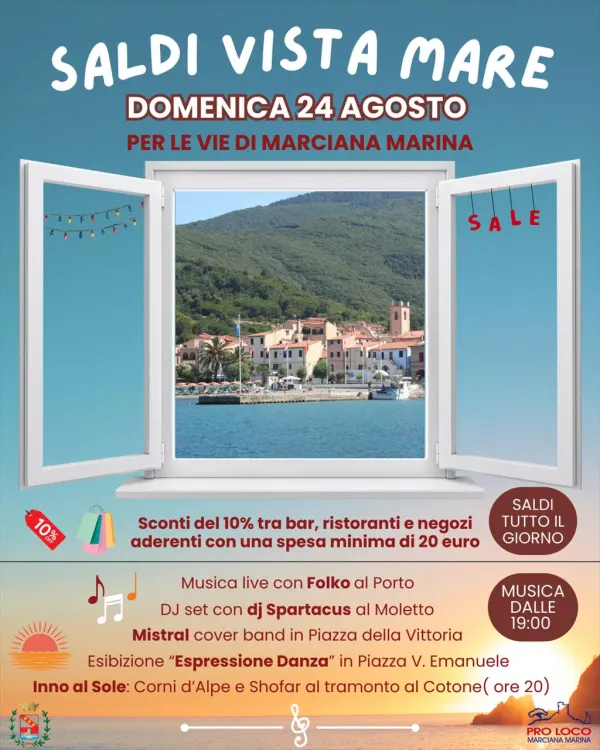 Saldi vista mare