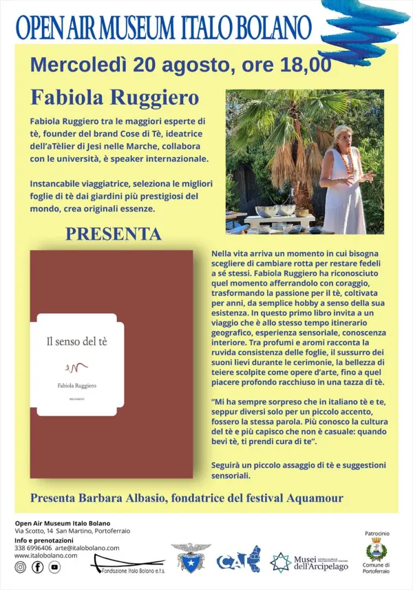 Presentazione del libro "Il senso del tè"