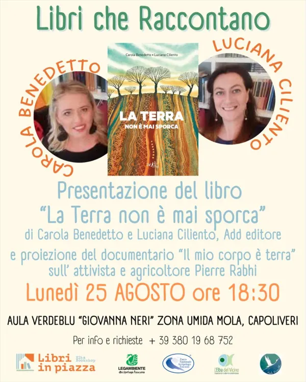 Incontro con le autrici del libro "La Terra non è mai sporca" e proiezione documentario