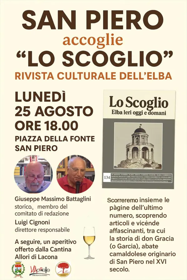 Incontro con Battaglini e Cignoni - Rivista "Lo Scoglio"
