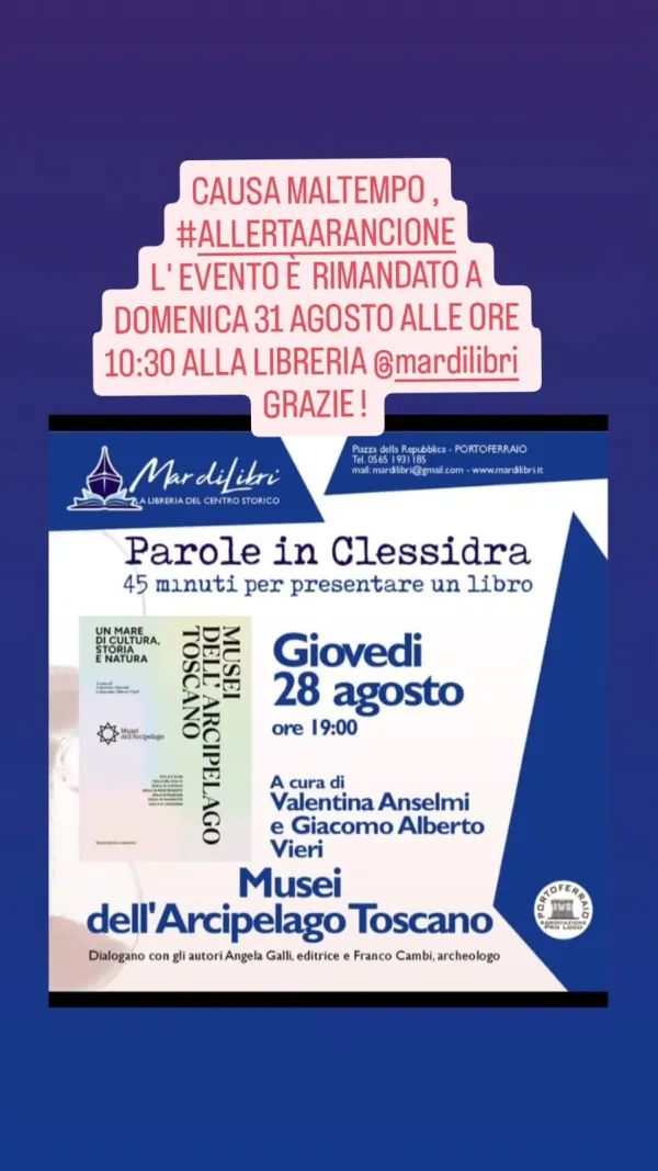 Musei dell'Arcipelago Toscano - Parole in clessidra