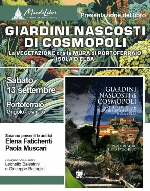 Presentazione del libro "Giardini nascosti di Cosmopoli"