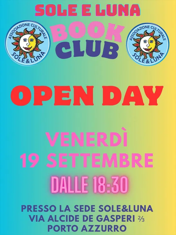 Open Day del Book Club