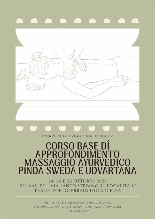 Corso intensivo di Pinda Sweda e Udvarthana