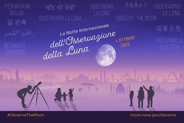     - AGGIORNAMENTO - Domenica 5  Ottobre Notte Internazionale di Osservazione della Luna 