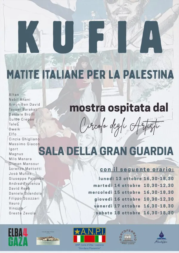 KUFIA – Matite italiane per la Palestina