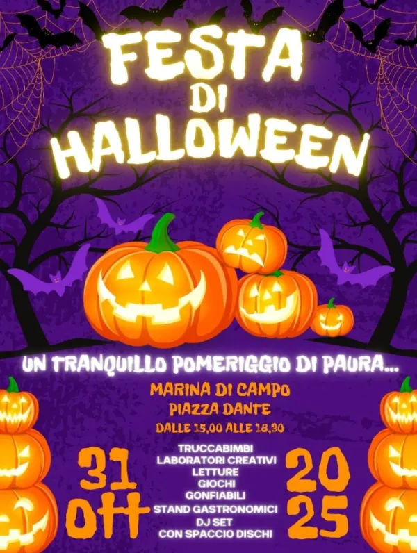 Festa di Halloween a Marina di Campo