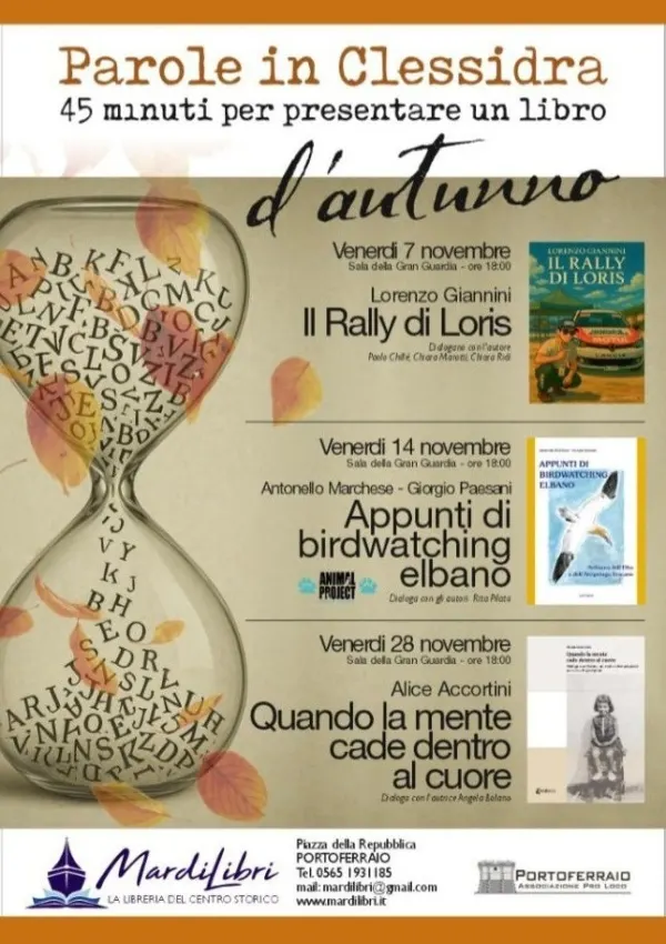 Appunti di birdwatching elbano - Parole in clessidra