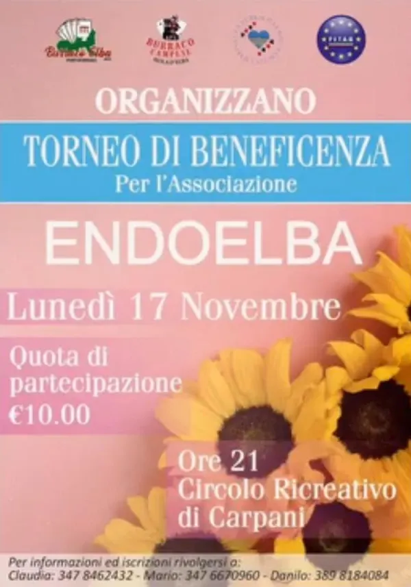 Tornei di beneficienza di burraco
