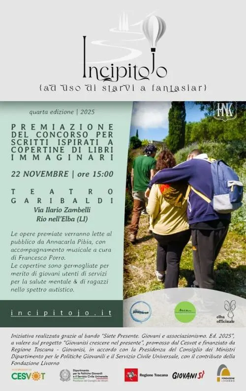 Premiazione concorso letterario: Incipitojo {ad uso di starvi a fantasiar}