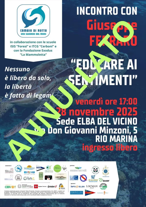 Educare ai sentimenti - Incontro con Giuseppe Ferraro - EVENTO ANNULLATO