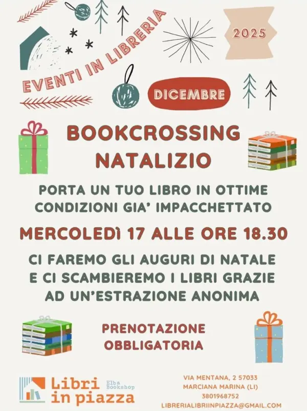 Bookcrossing natalizio