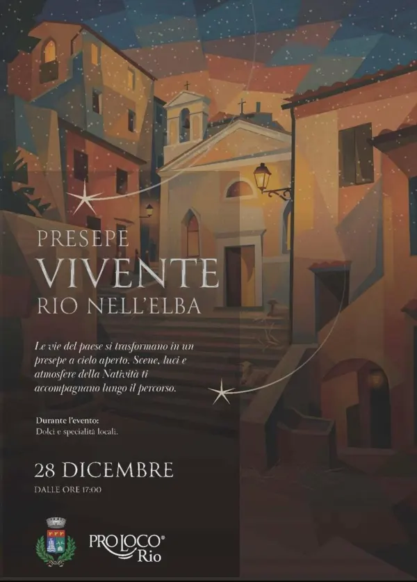 Presepe vivente a Rio nell'Elba