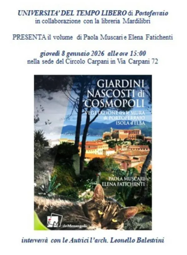 Presentazione del libro "Giardini nascosti di Cosmopoli"