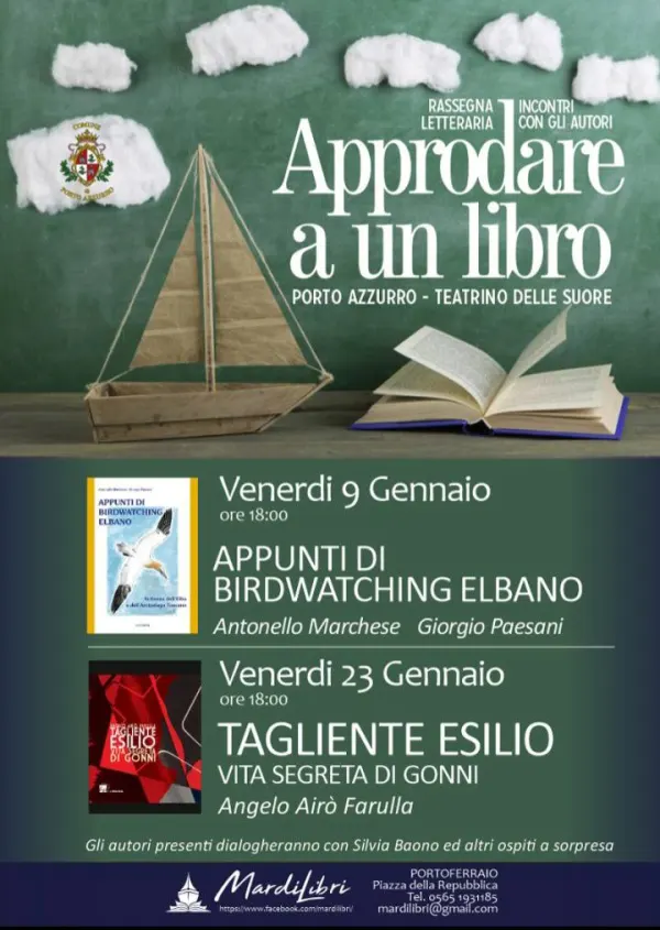 Approdare a un libro - Tagliente esilio, Vita segreta di Gonni