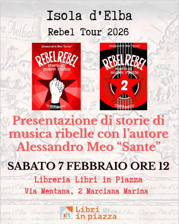 Presentazione di Storie di Musica Ribelle con l’autore Alessandro Meo “Sante”