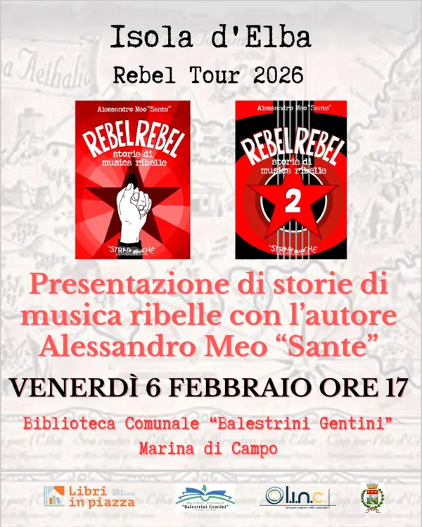 Presentazione di Storie di Musica Ribelle con l’autore Alessandro Meo “Sante”