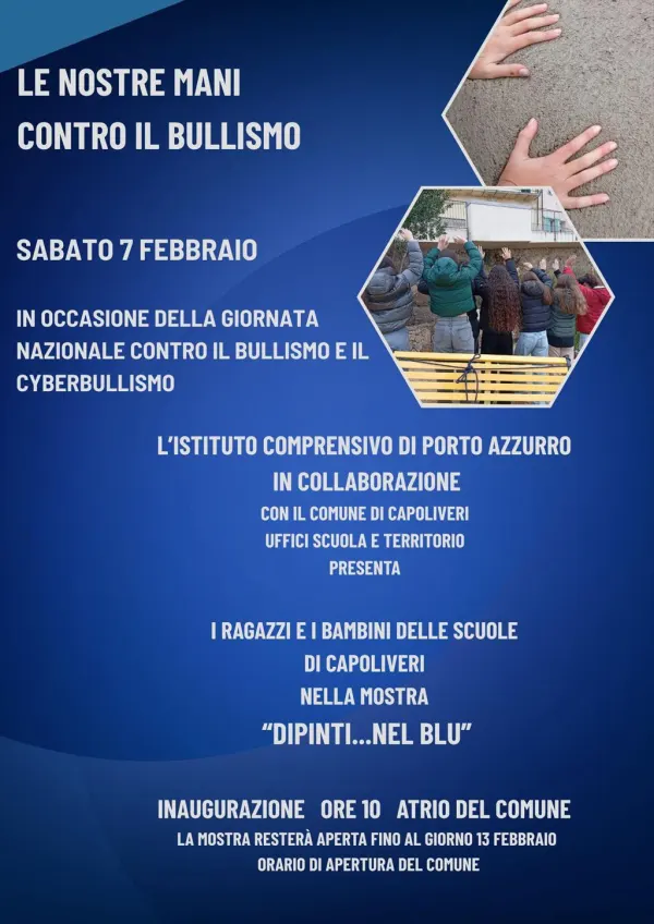Inaugurazione mostra “Dipinti… nel blu”