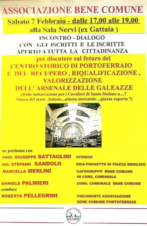 Il futuro del centro storico di Portoferraio