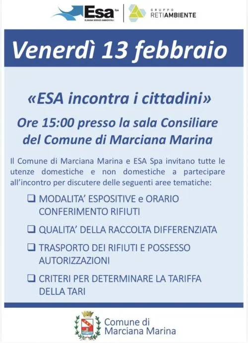 ESA incontra i cittadini