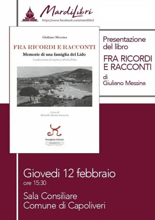 Presentazione del libro “Fra ricordi e racconti"