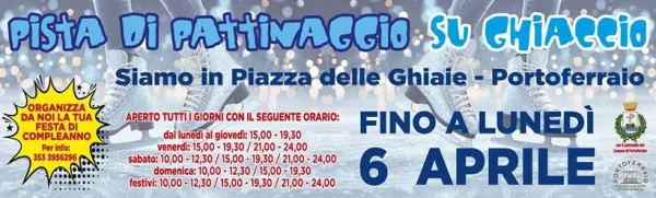 Inaugurazione pista di pattinaggio