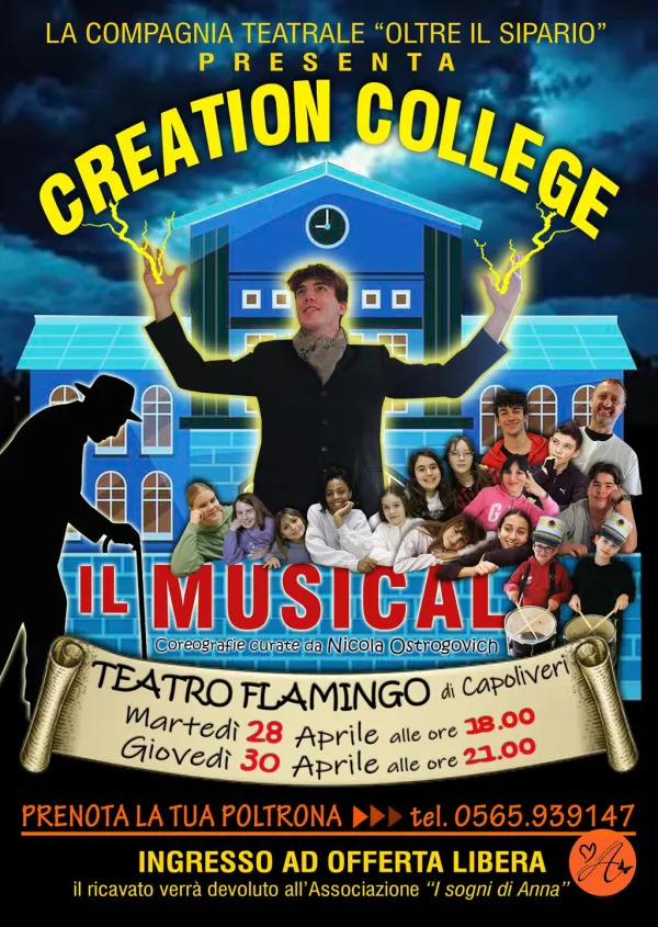 CREATION COLLEGE - Il Musical che emoziona e fa riflettere.