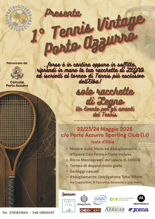 1° Tennis Vintage Porto Azzurro