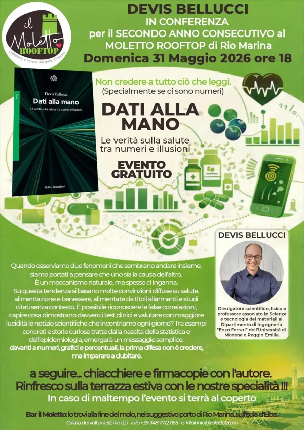 Dati alla mano: Devis Bellucci in conferenza al Moletto rooftop
