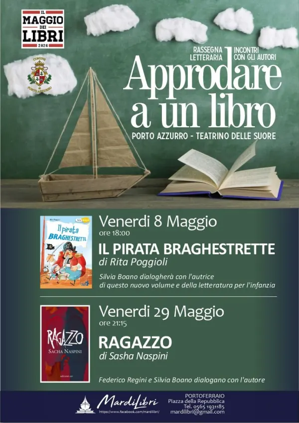 Approdare a un libro - Il pirata Braghestrette