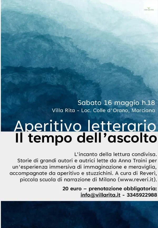 Il tempo dell'ascolto - Aperitivo letterario
