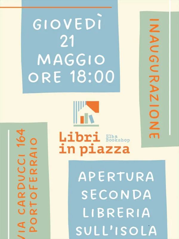 Inaugurazione libreria Libri in piazza a Portoferraio