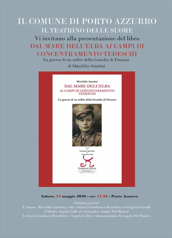 Presentazione del libro “Dal mare dell’Elba ai campi di concentramento tedeschi"