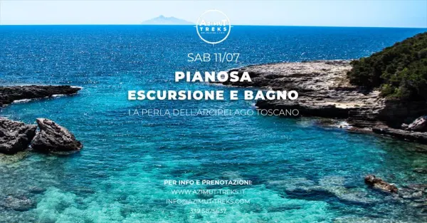 Isola di Pianosa: escursione e bagno