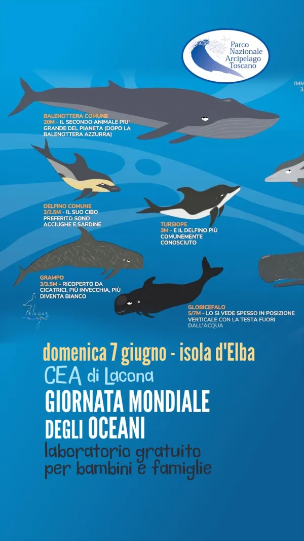 Laboratori per bambini per la Giornata Mondiale degli Oceani