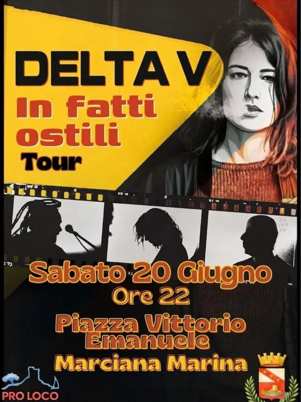 Concerto Delta V - In fatti ostili Tour