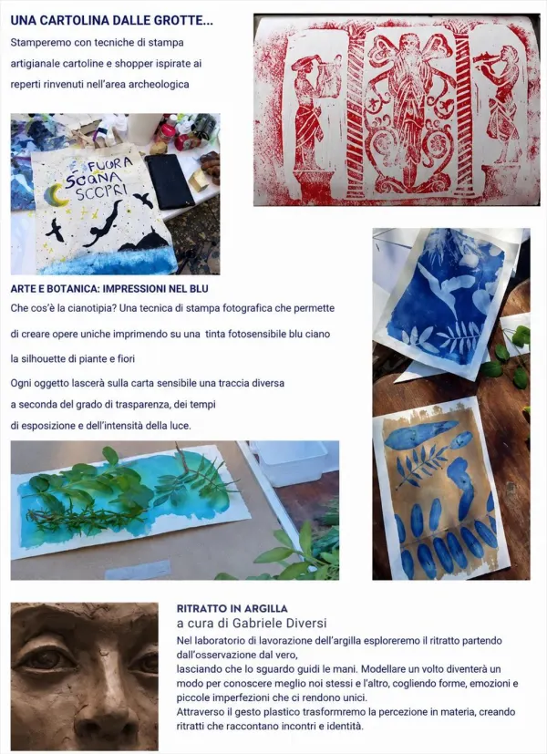 Una cartolina dalle Grotte