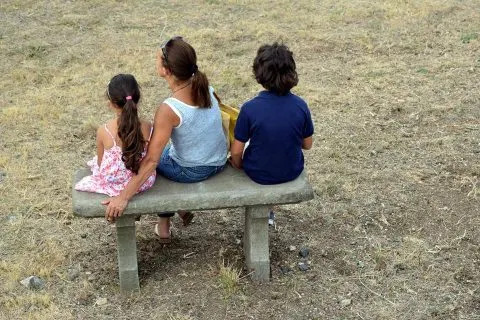 Panchine di Italia Nostra alla Villa romana delle Grotte