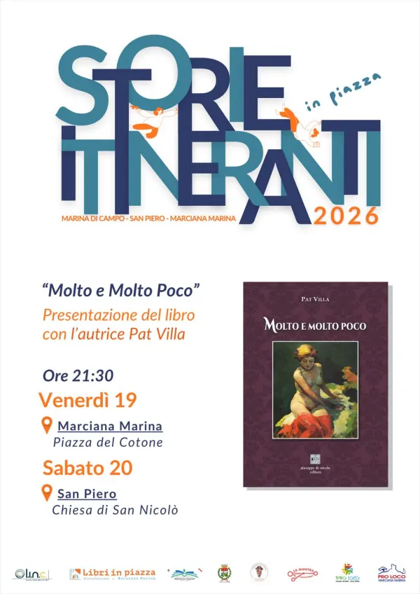Presentazione del libro “Molto e molto poco” - Storie Itineranti 2026