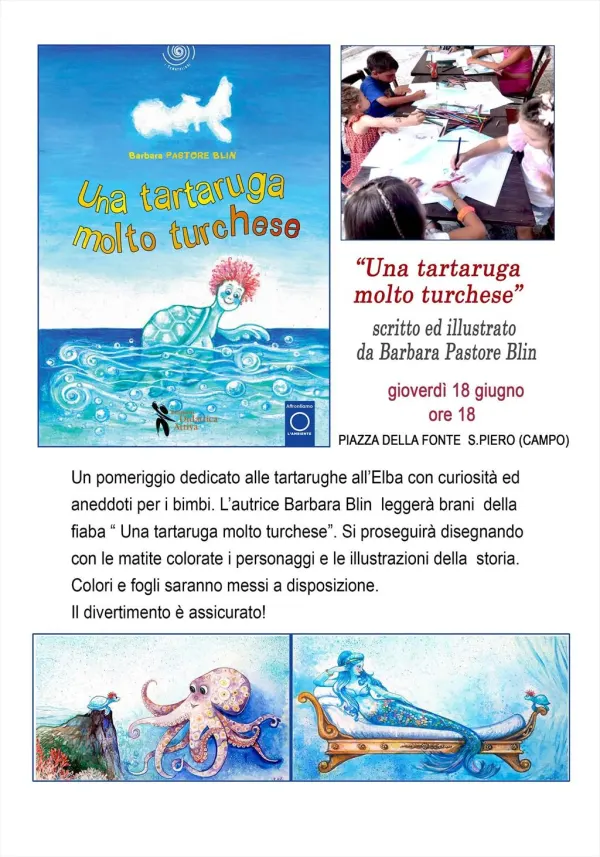 Presentazione del libro “Una tartaruga molto turchese”