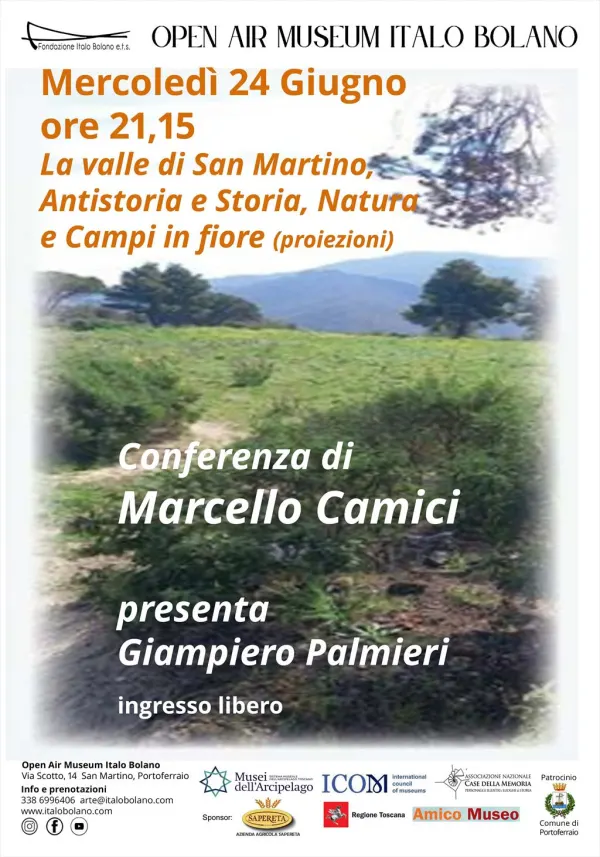 Conferenza: La valle di San Martino. Antistoria e Storia, Natura e Campi in fiore”. - un evento di Amico Museo, Regione Toscana