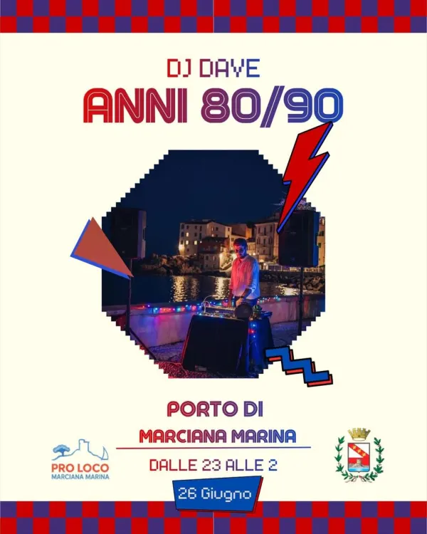 DJ Set al Porto - Musica anni '80 e '90