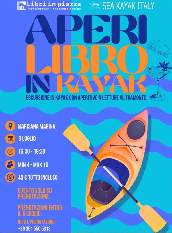 Aperi Libro in Kayak