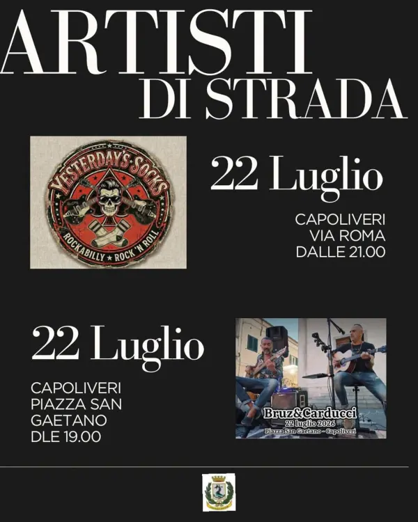 Artisti di strada a Capoliveri
