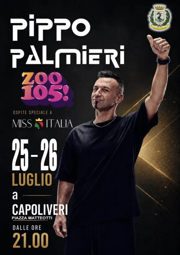 Semifinali Miss Isola d'Elba 2026 - Ospite Pippo Palmieri di Zoo 105