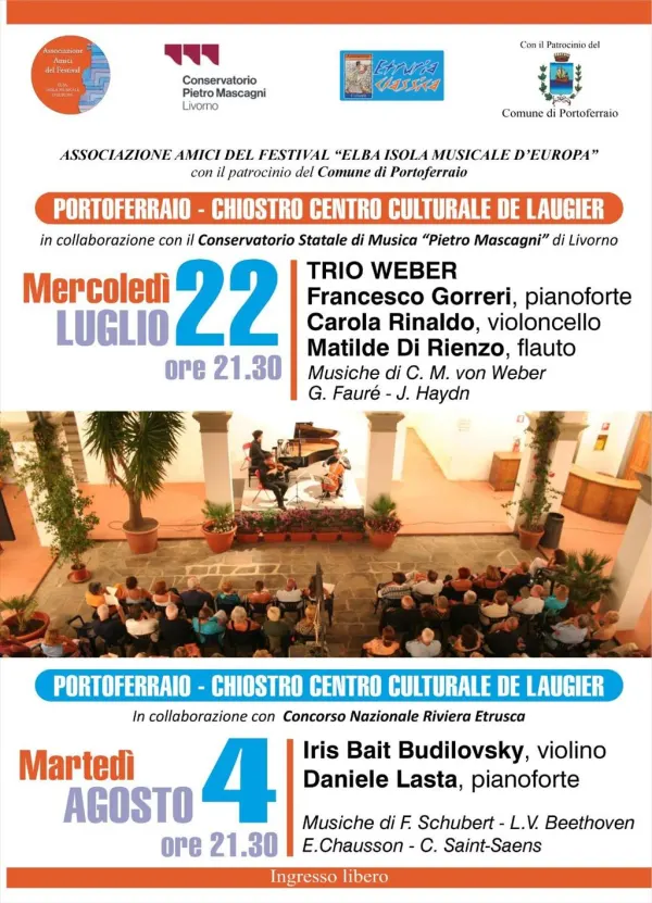 Concerto Iris Bait Budilovsky (violino) e Daniele Lasta (pianoforte)